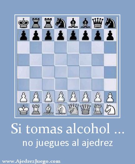 Alcohol y ajedrez