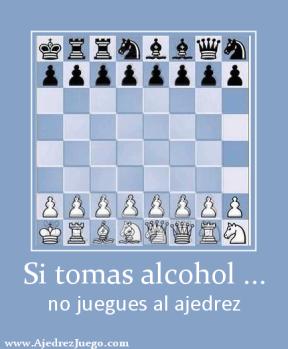 Alcohol y ajedrez